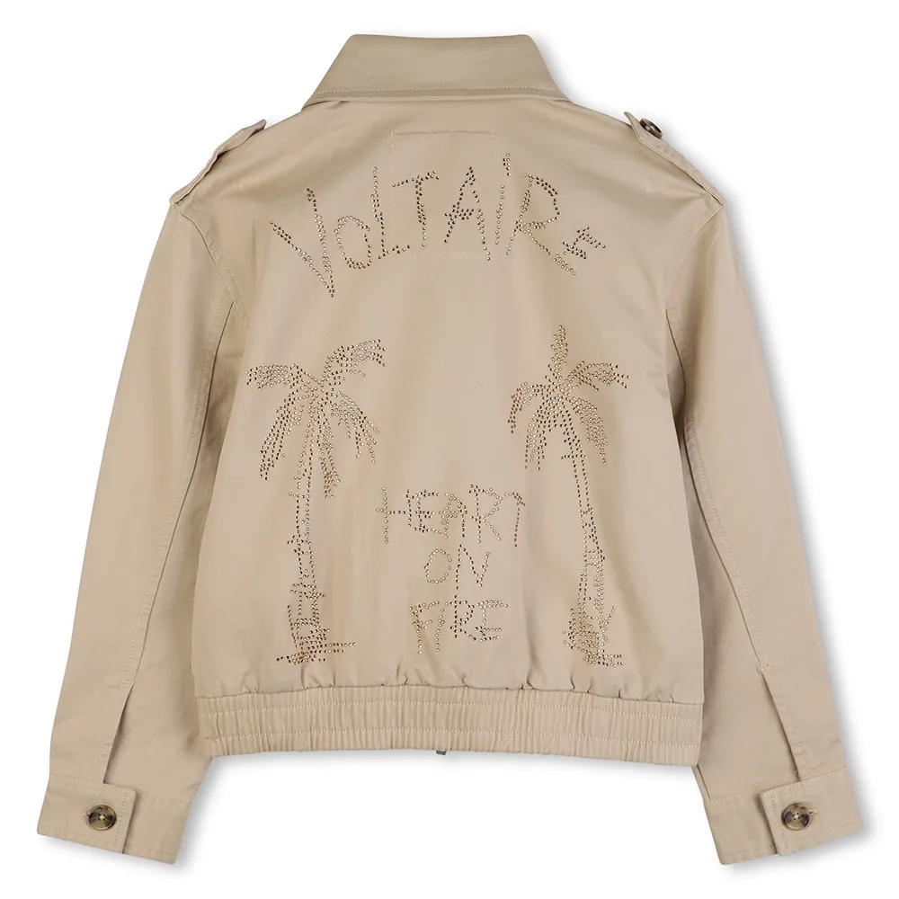 Куртка Zadig & Voltaire X60558, бежевый — фото 2