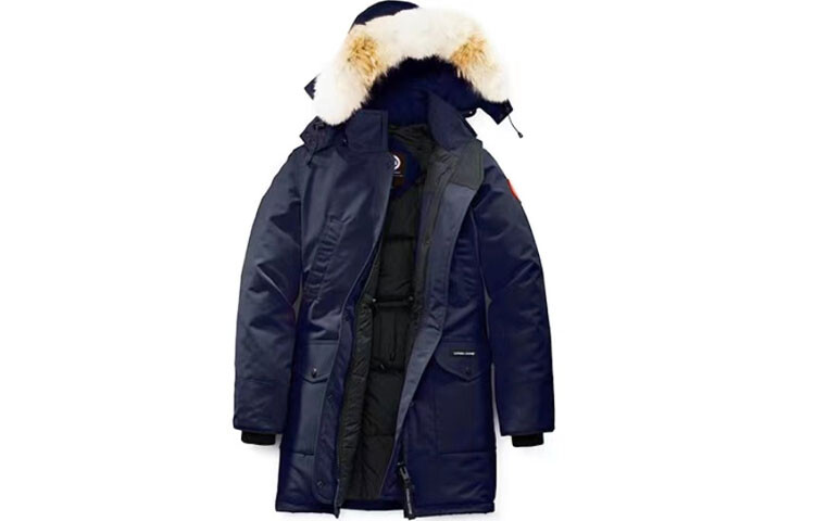 

Женский пуховик Canada Goose, синий