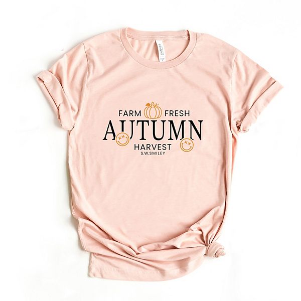 

Футболка с принтом SWSmiley farm fresh autumn harvest Simply Sage Market, Blush, Зеленый, Футболка с принтом SWSmiley farm fresh autumn harvest Simply Sage Market, Blush