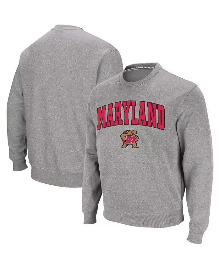 

Мужская толстовка Maryland Terrapins с арочным логотипом и надписью Colosseum, серый