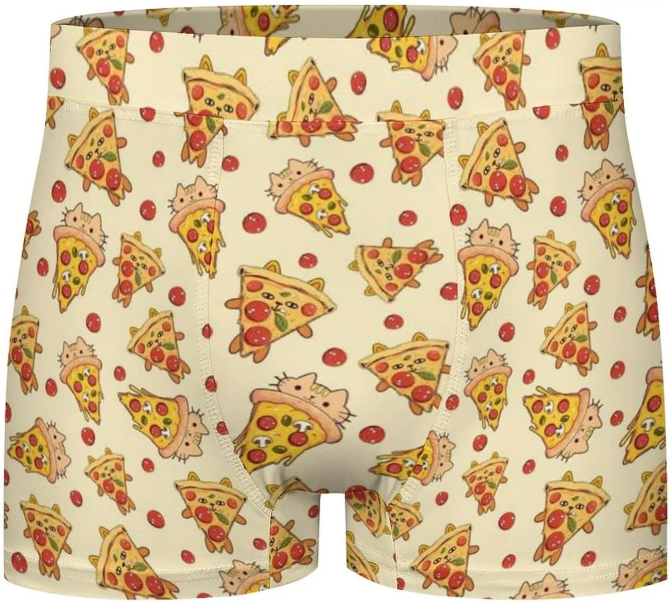 Боксеры с принтом Pizza Cat, Style-17