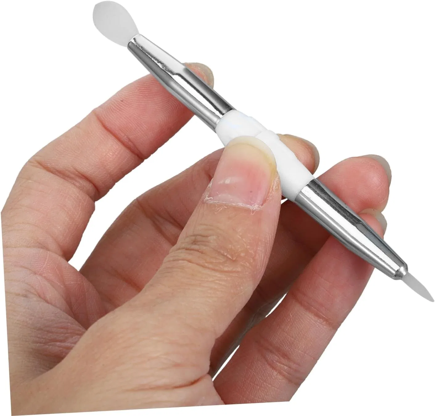 Набор силиконовых кистей для губ Healvian 4 шт белый — фото 2