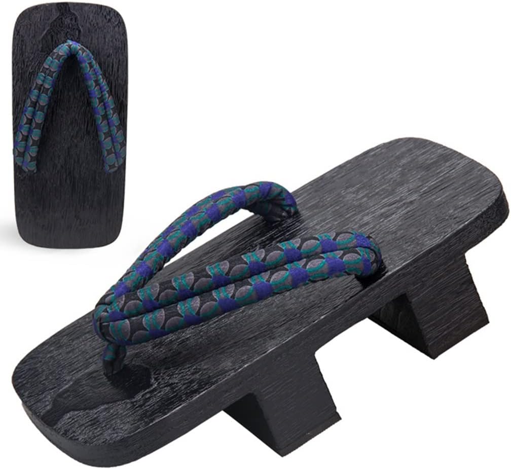 

Мужские высокие шлепанцы TRB, японские деревянные кломпы для мужчин и женщин, мужские тапочки с двумя зубцами, сандалии на высокой платформе, традиционные кломпы гета, подходящие для Хэллоуина Kitcissl, EUR 43-44 D