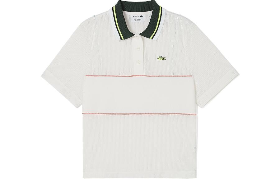 

Футболка женская белая Lacoste