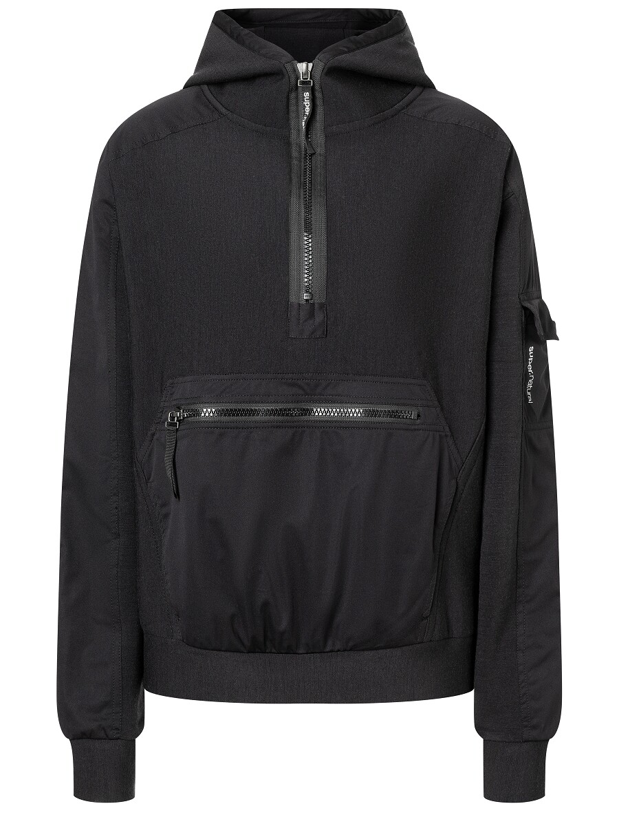 

Толстовка super.natural Merino Hoodie, черный