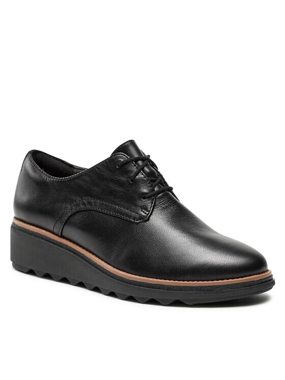 

Полуботинки Clarks, черный