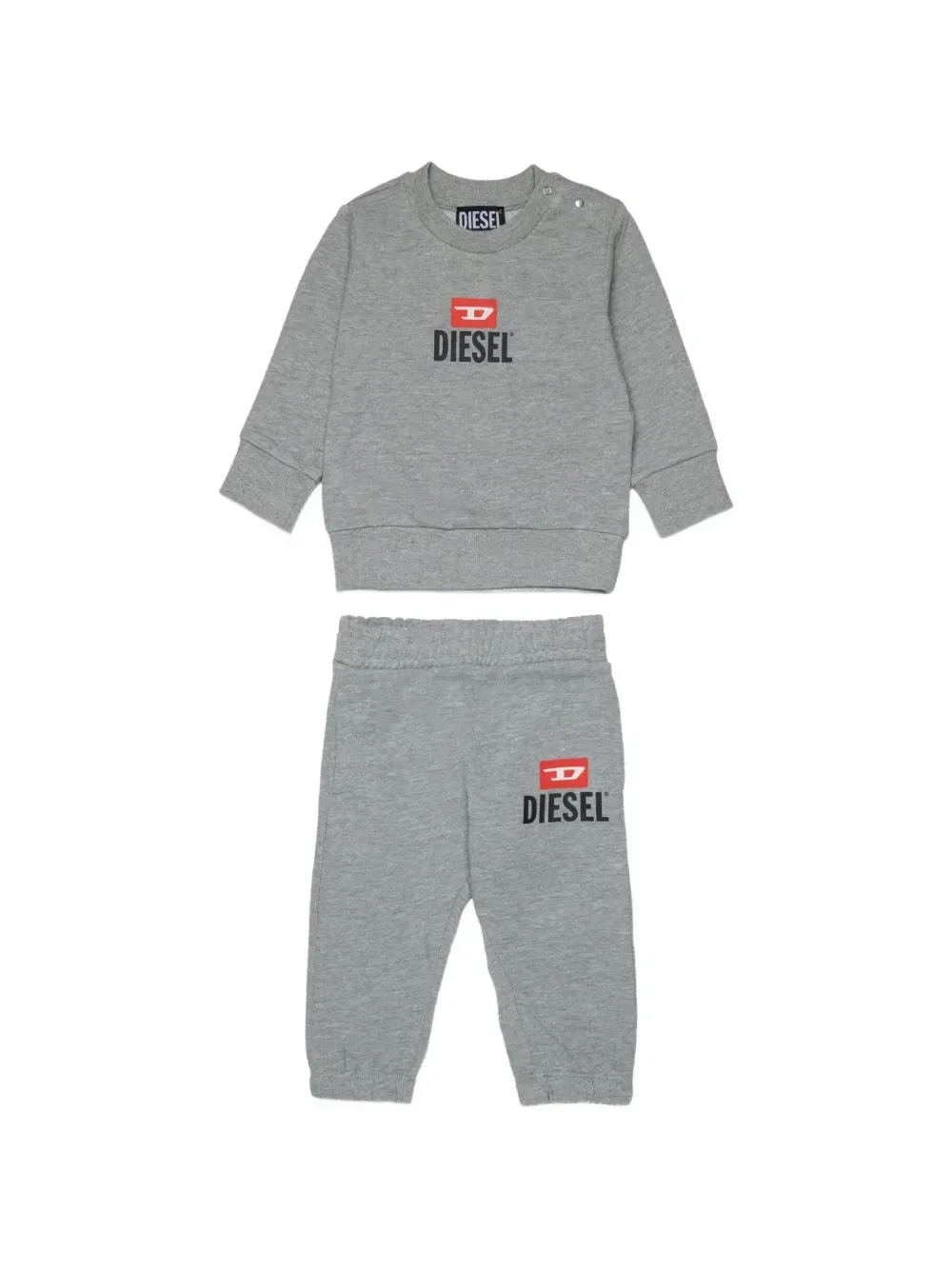 Спортивный костюм с круглым вырезом Diesel Kids, серый