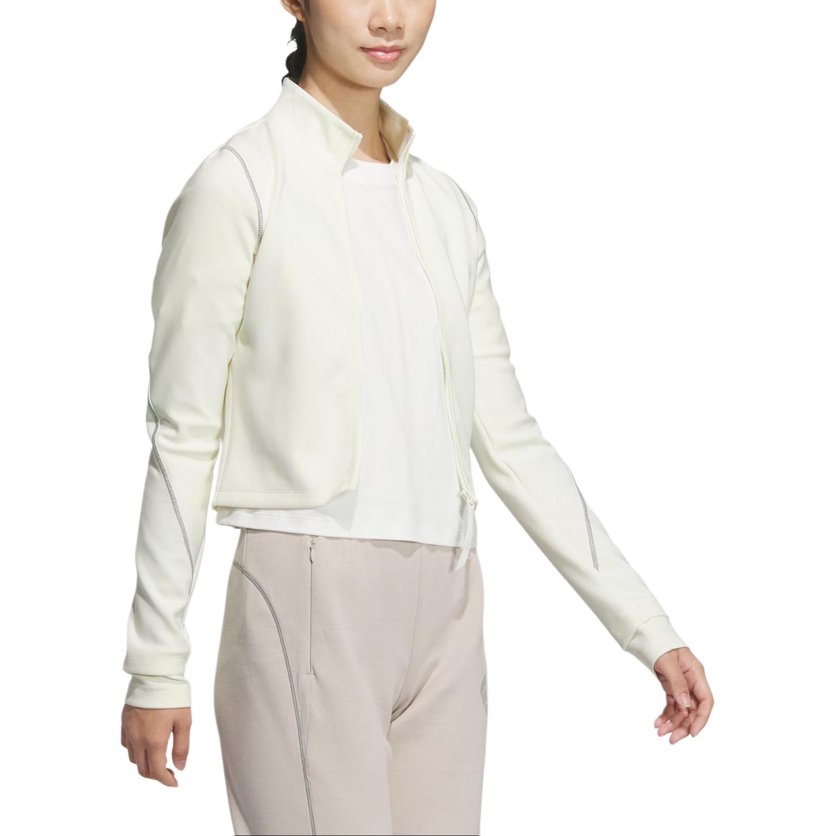 Adidas Толстовка FW24 FUSTL W P SWT2 женская ivory white — фото 4