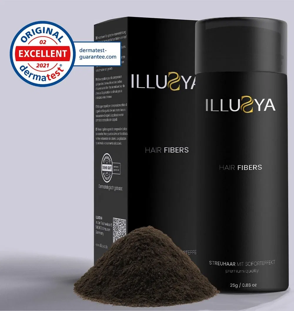 Волокна для загущения волос «Scatter Hair» от Illusya Illusya, #2. Dark Brown — фото 2