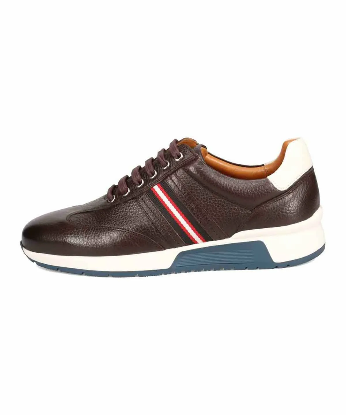 Спортивные кроссовки из мягкой кожи Lutecia, Dark Brown — фото 2