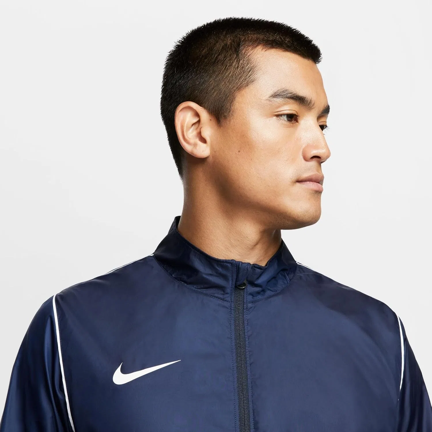 Толстовка Nike Dri-FIT Academy, Obsidian/White/White — фото 3