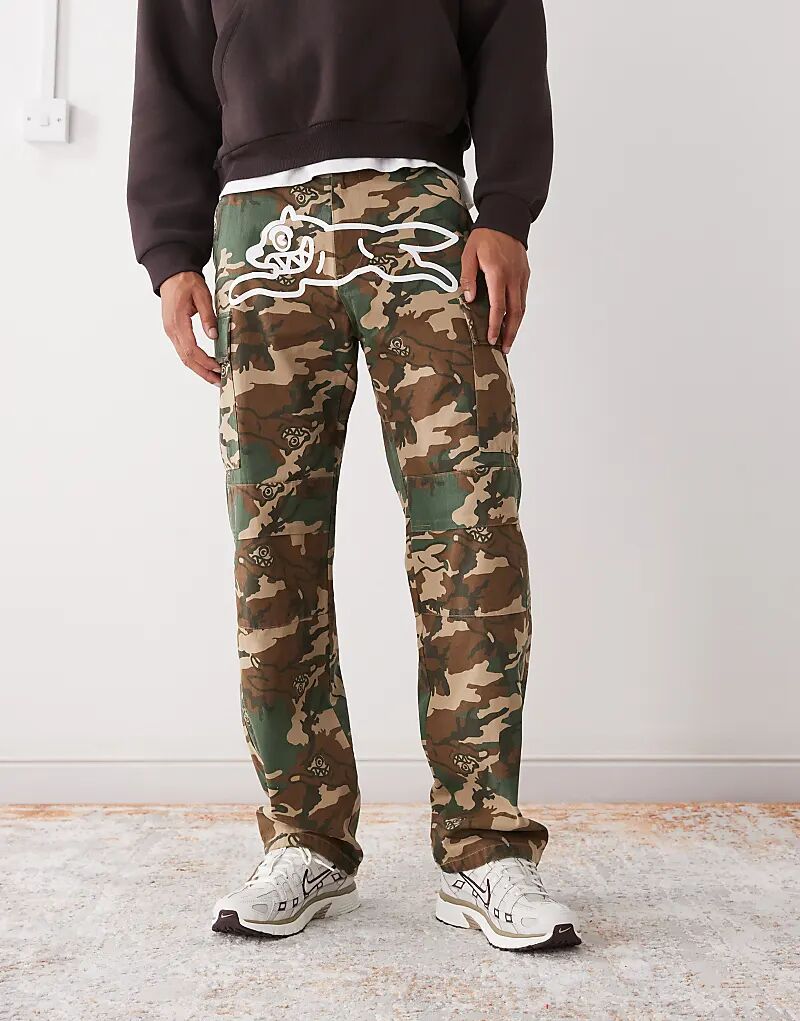 

Брюки-карго для бегущих собак Ice Cream в камуфляже