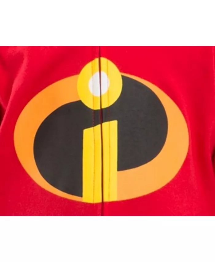 Комбинезон с молнией Disney Mr. Incredible для мальчиков Incredibles, красный — фото 2