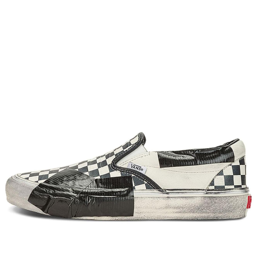 

Кроссовки Vans Classic Slip-On VLT LX 'Lux Duct Checkerboard', черный