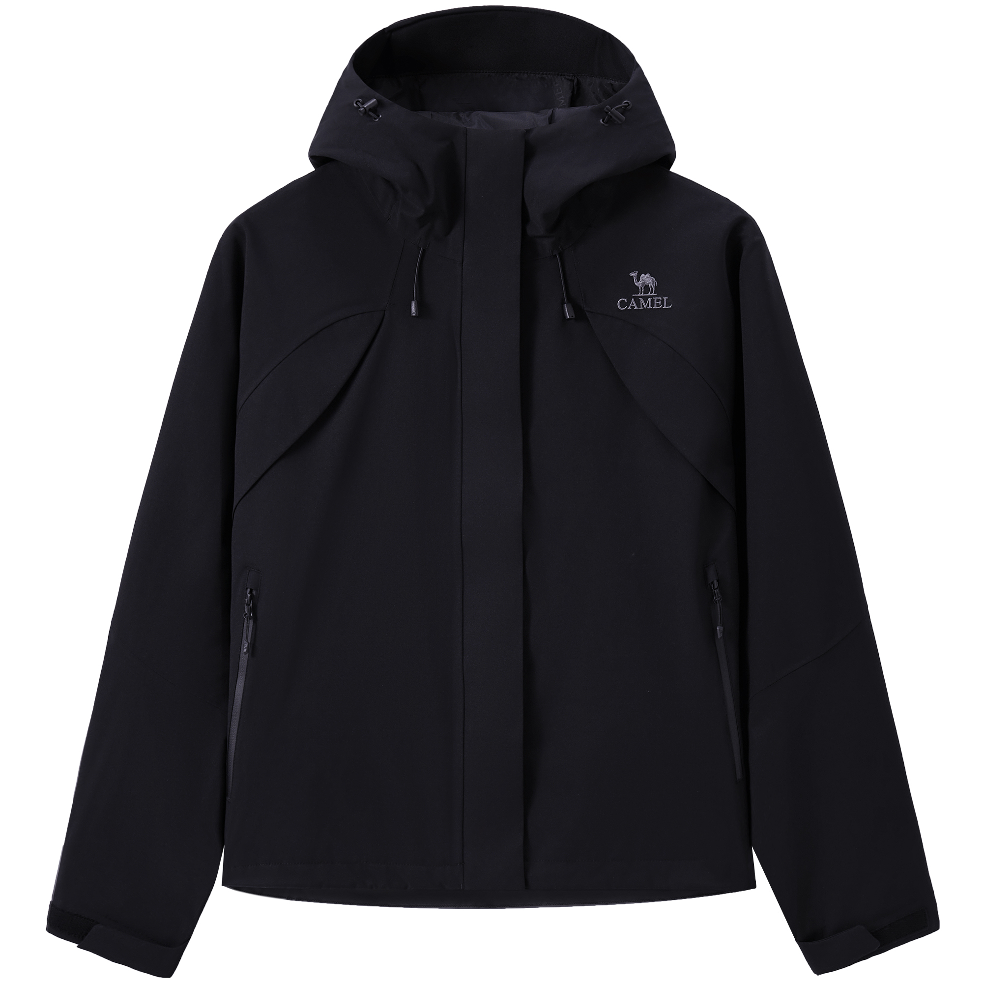 

Ветровка All weather для походов, городской жизни, путешествий и поездок, женская CAMEL, phantom черный