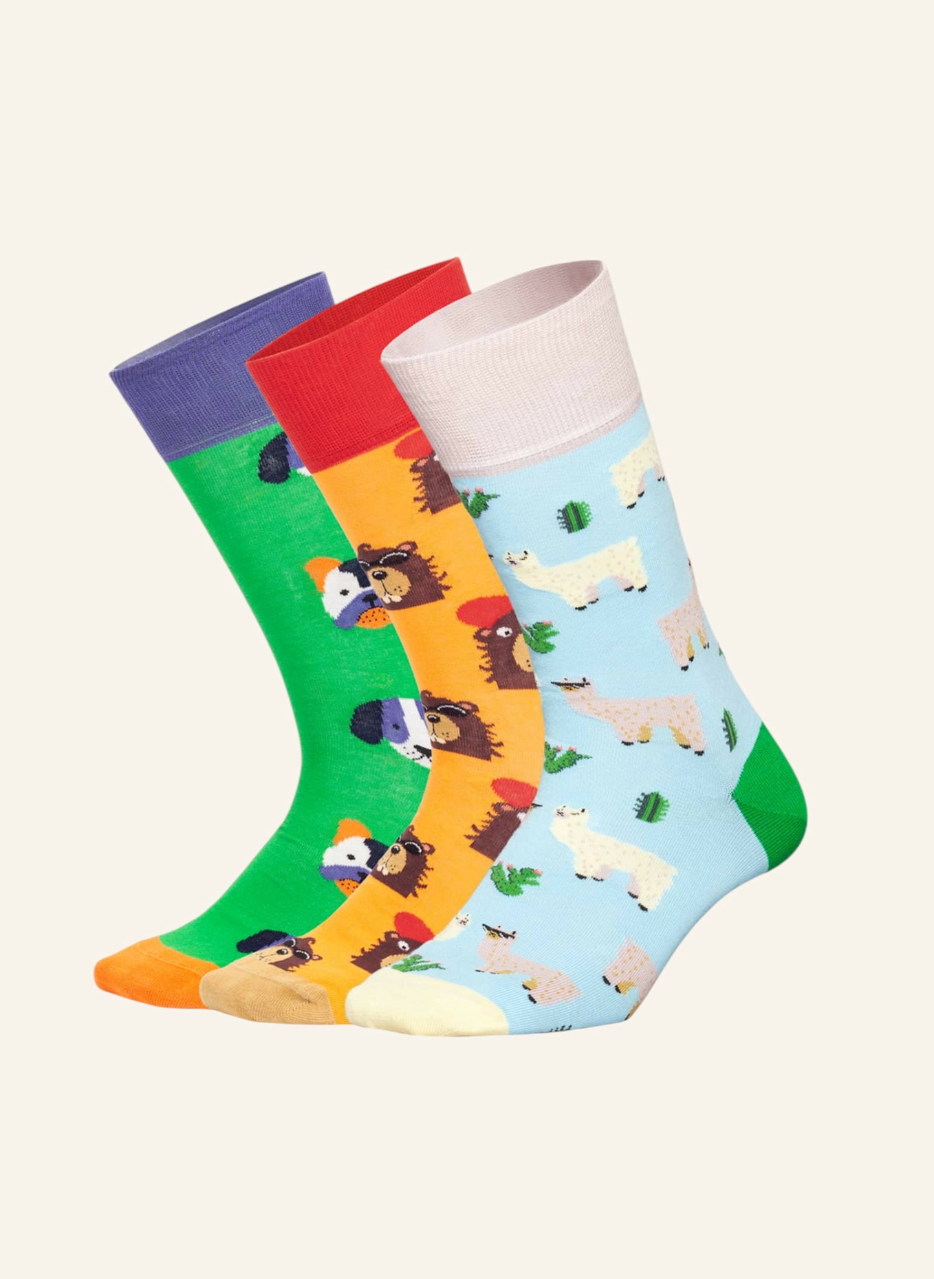 

Носки, лапки и друзья с подарочной коробкой Dillysocks, мультиколор