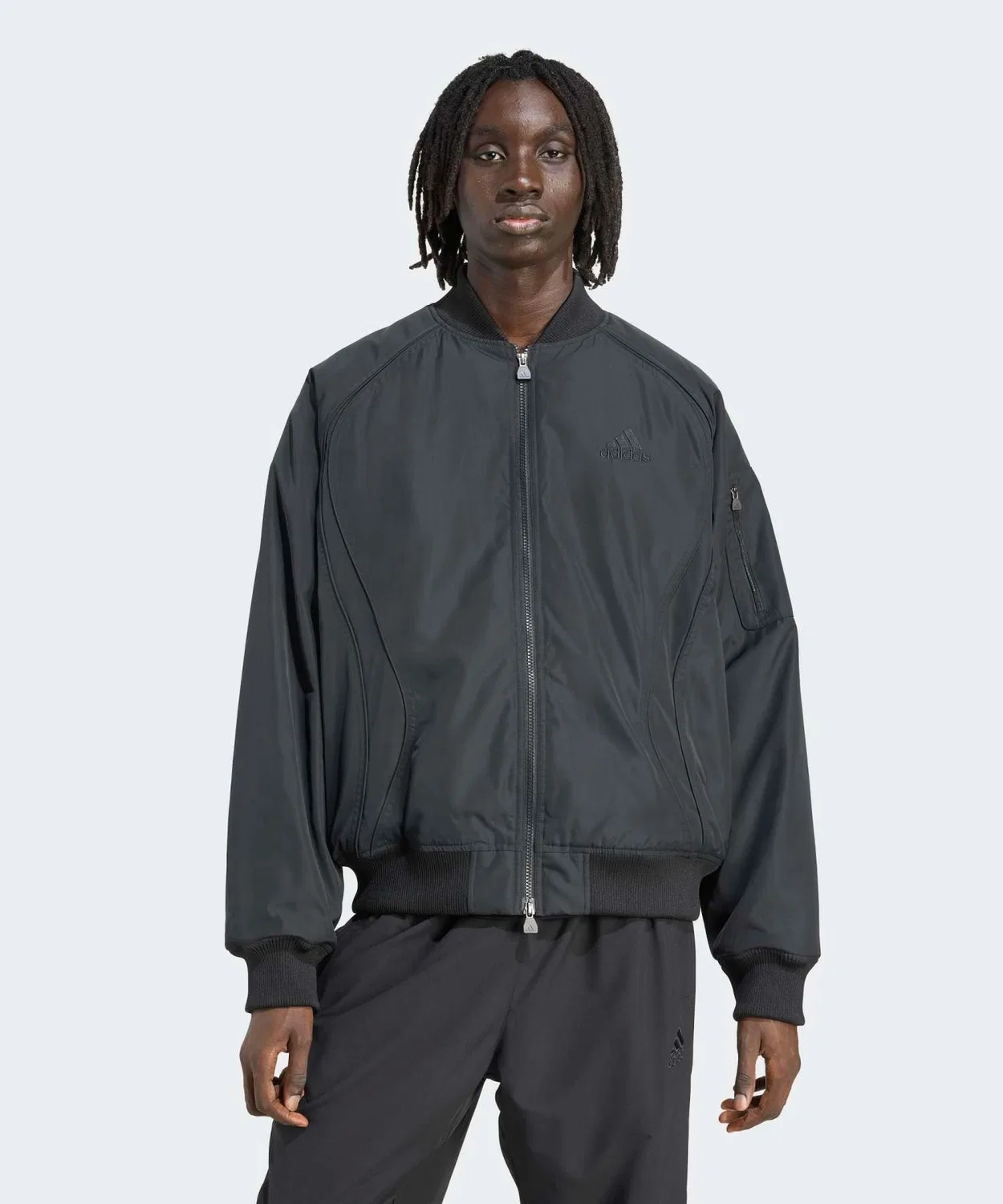 Куртка утеплённая adidas Originals Teamgeist, чёрная