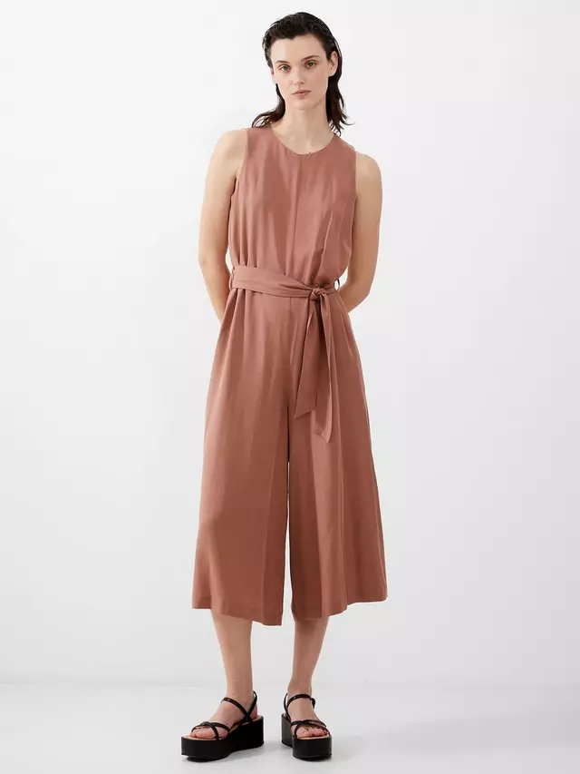 

Комбинезон French Connection Arielle Wide Leg, цвет mocha/mousse