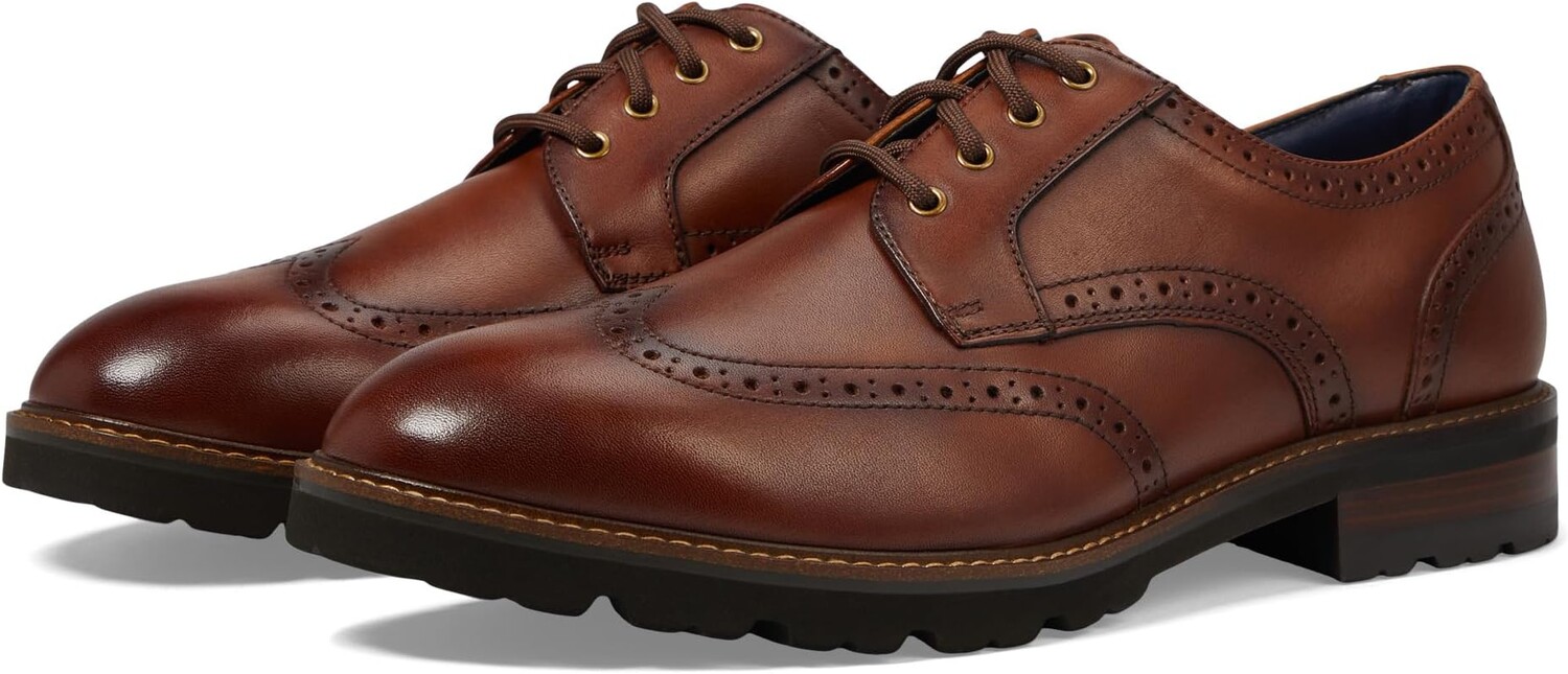 

Оксфорды Florsheim Renegade Wing Tip Oxford, цвет Cognac