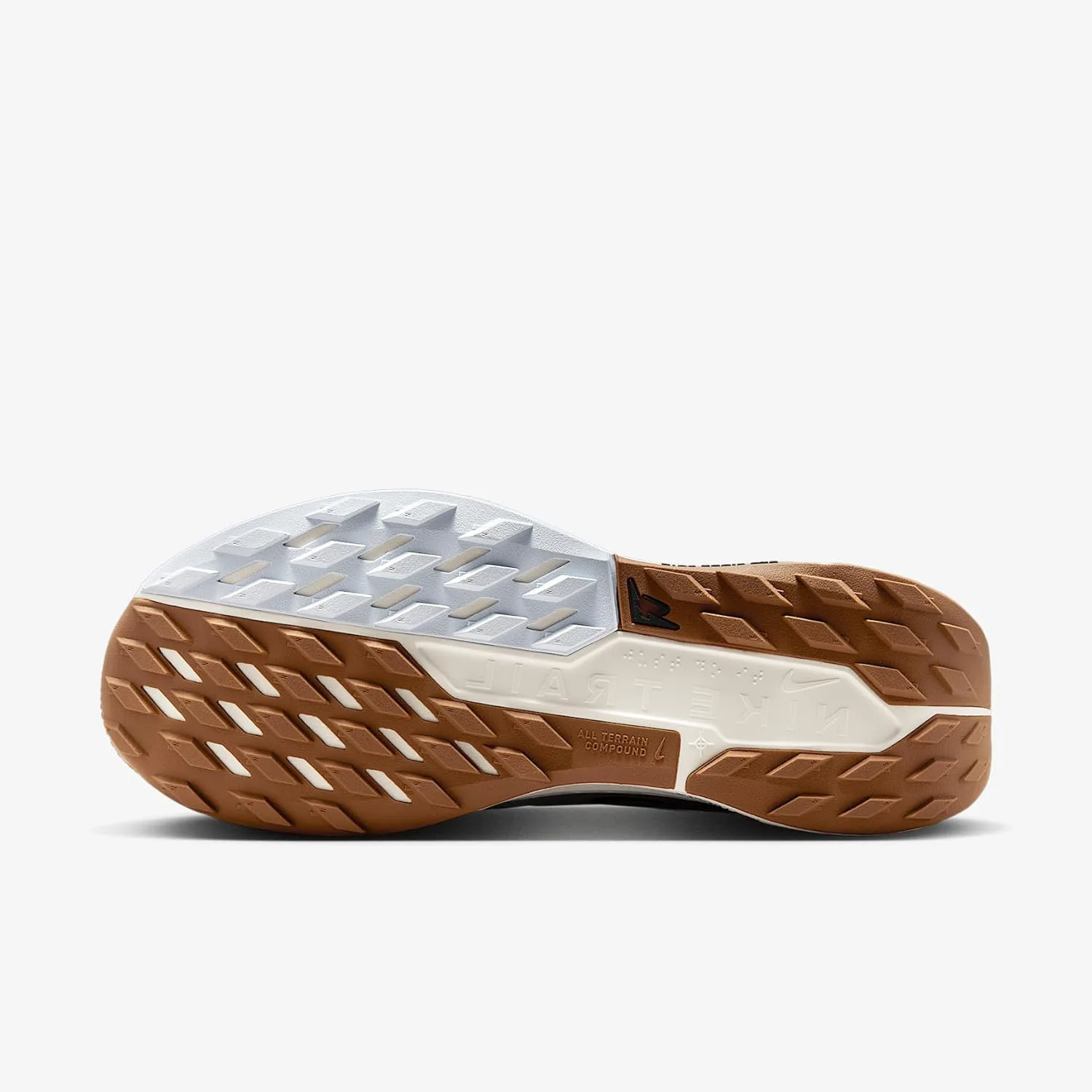 Мужские кроссовки для трейлраннинга Nike Pegasus Trail 5 GORE-TEX водонепроницаемые, белый/металлик серебристый/синий — фото 2