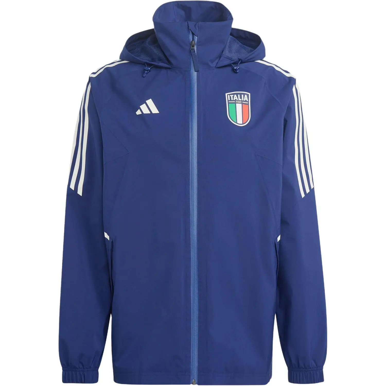 PerformanceItaly CONDIVO 22 Дождевик Футбольная майка Мужская Тёмно-синяя Adidas — фото 2