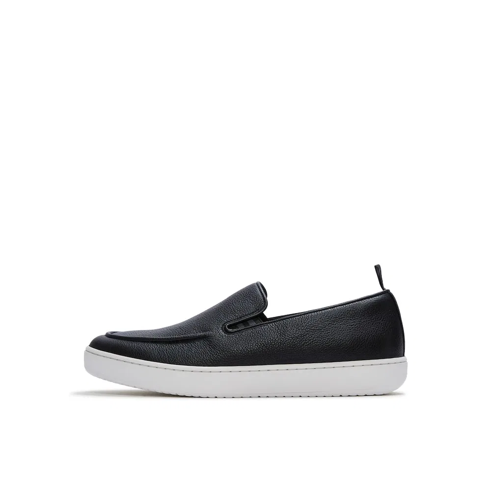 Мужские чёрные лоферы Craft Q из кожи от Fitflop — фото 3