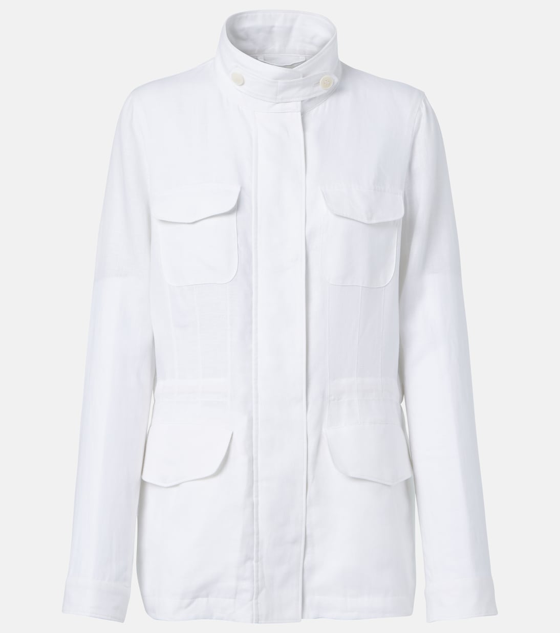 

Льняная куртка для путешествий Loro Piana, Optical White