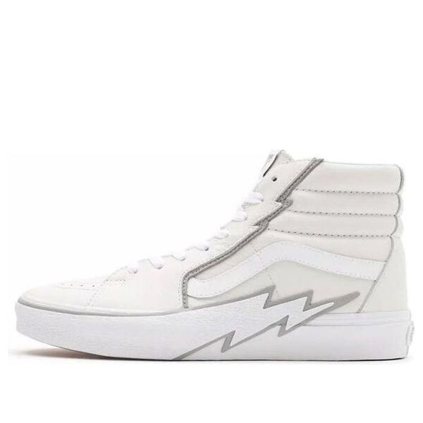 

Кроссовки sk8-hi 'bolt - white' Vans, белый