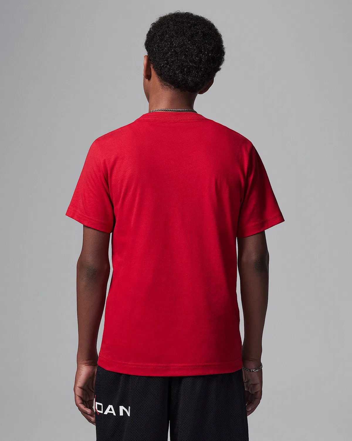 Детская футболка Jumpman Air с вышивкой Jordan, Gym Red — фото 2