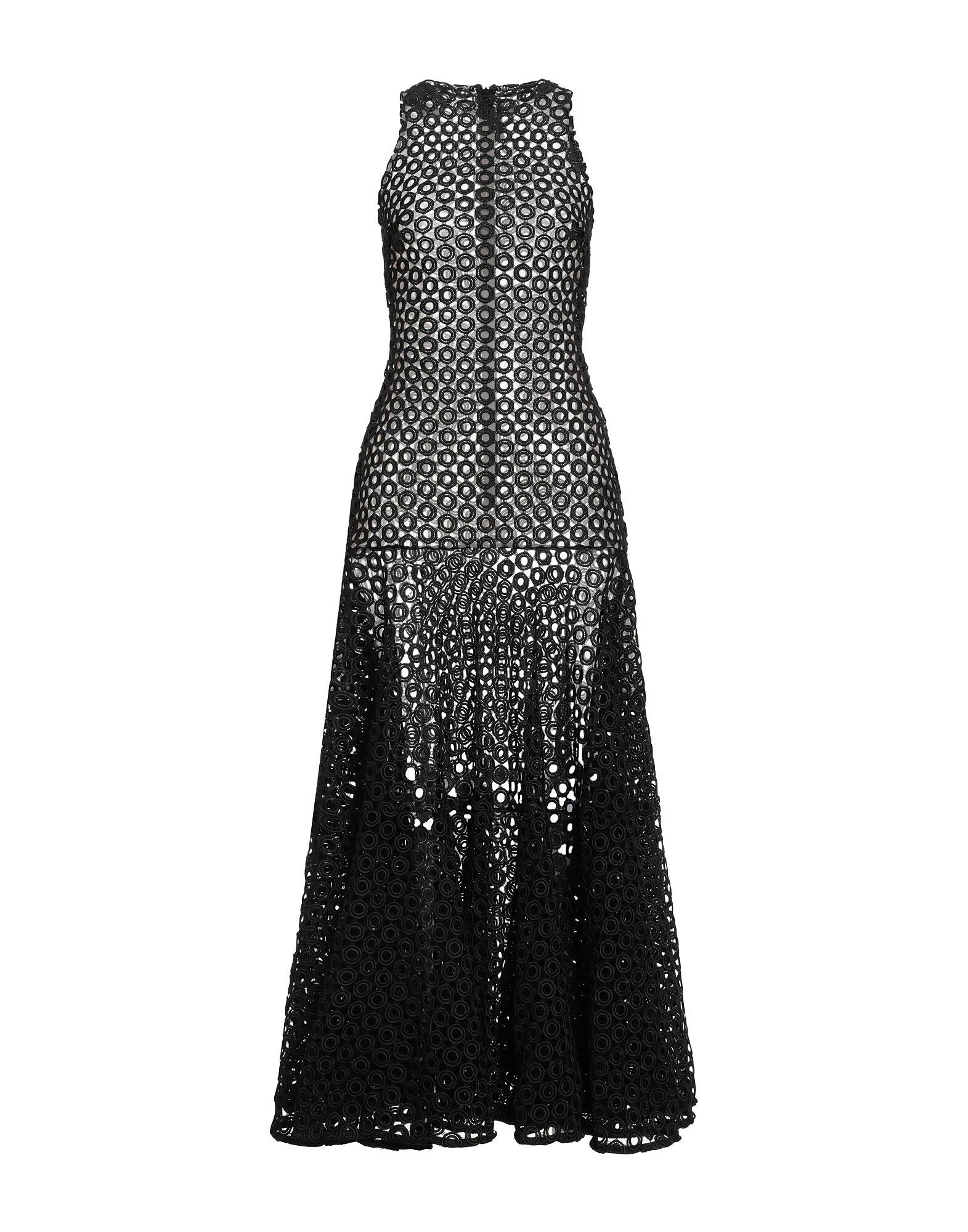 

Платье макси David Koma, черный