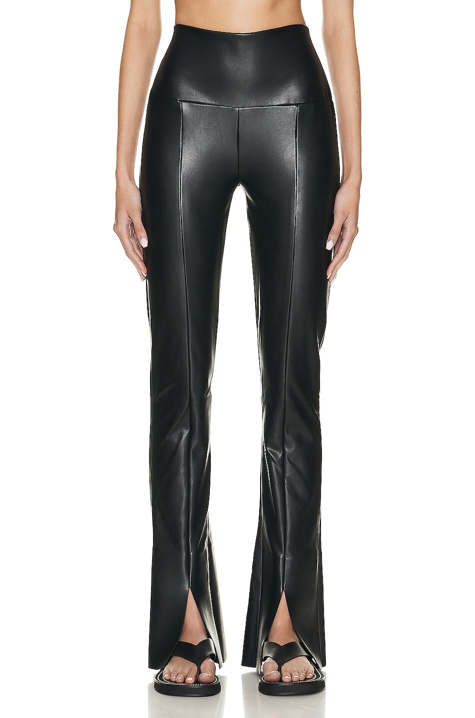 

Брюки Norma Kamali Spat Legging, черный