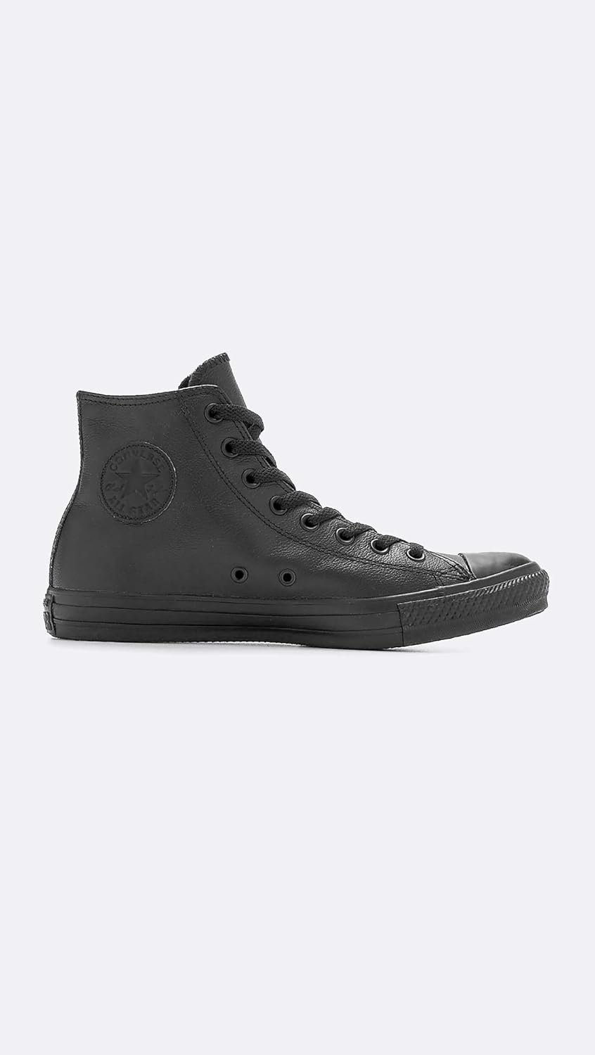 Кроссовки Converse Unisex Adult Chuck Taylor All Star с высоким кожаным верхом, черный — фото 3