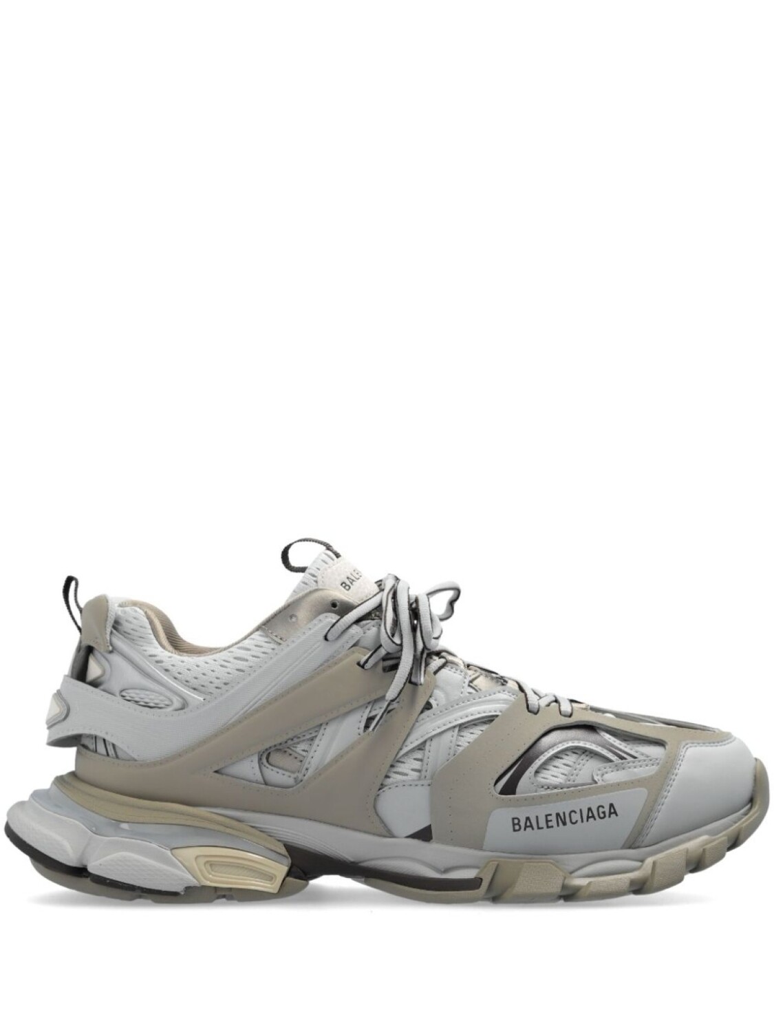 

Balenciaga кроссовки с дорожными вставками, серый