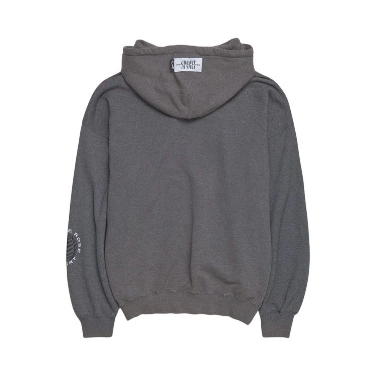 Худи Nike x Martine Rose Full-Zip Hoodie 'Charcoal Grey/White' — фото 2