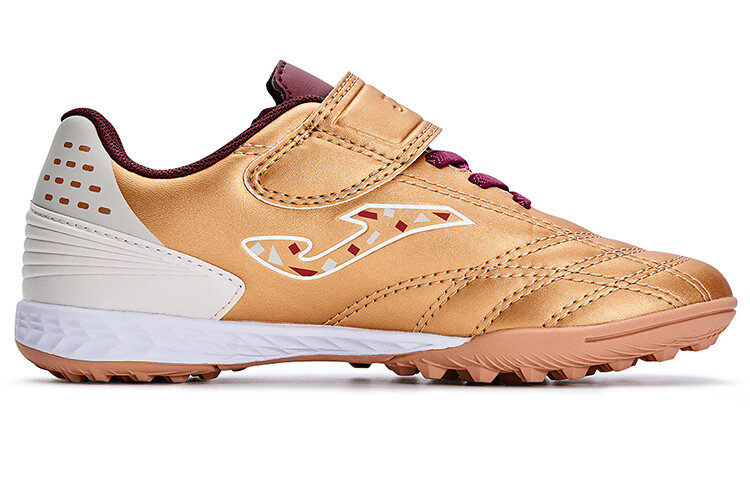 Детские футбольные бутсы Kids Low-top Gold/Brown Joma, золотой — фото 2