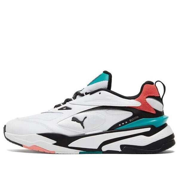 

Кроссовки rs fast running shoes black/white/blue Puma, белый