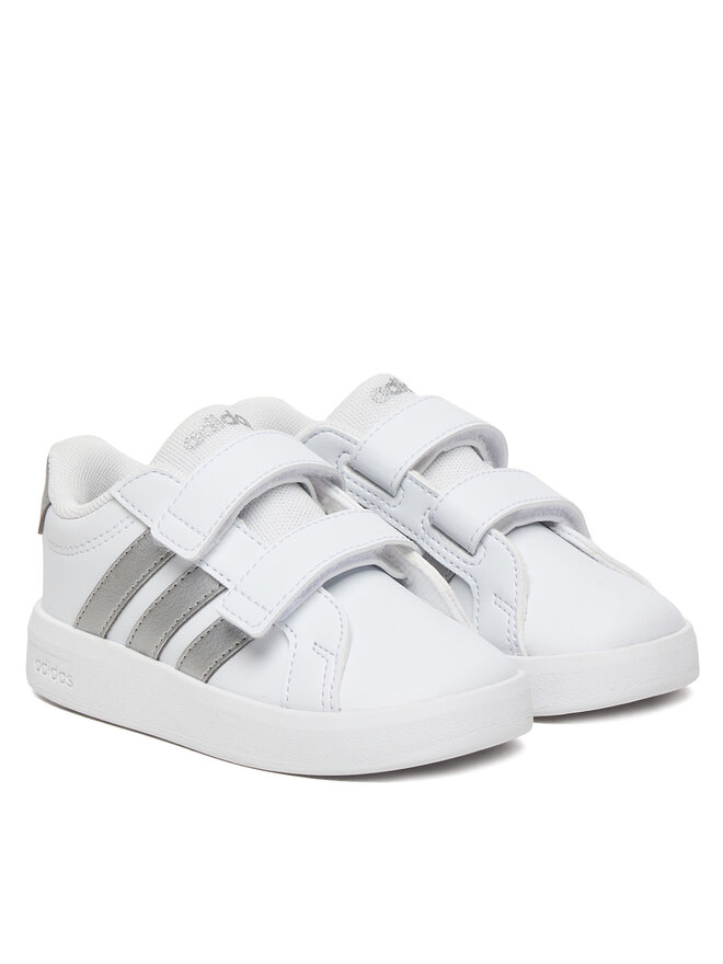 Кроссовки adidas Grand Court 3.0 Infants JP9373, белый — фото 2