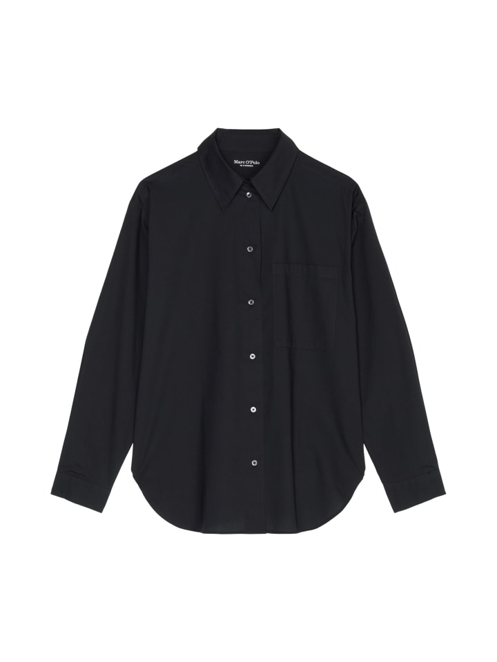 

Блуза Marc O'Polo Boyfriend Hemdbluse oversize, цвет deep night blue