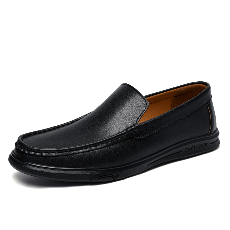Повседневные кожаные туфли Men's PEHL, черный — фото 3