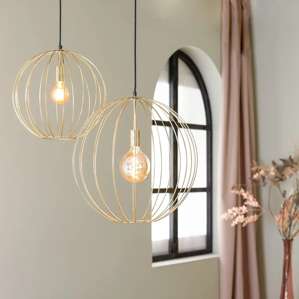 

Подвесной светильник Light & Living, золотой