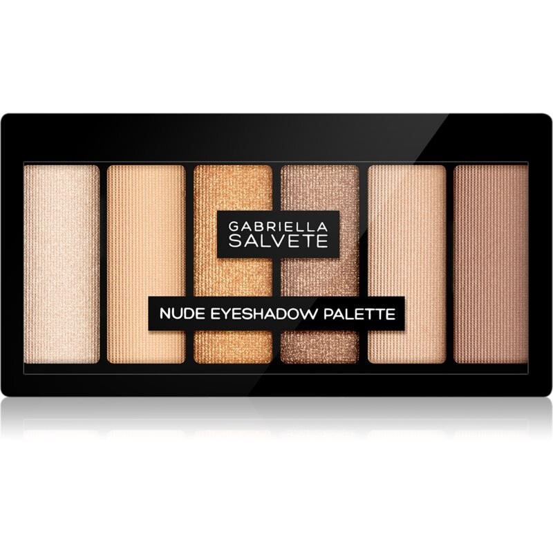 

Палетка теней для век Gabriella Salvete Eyeshadow 6 Shades Palette оттенок 01 Nude 12 г