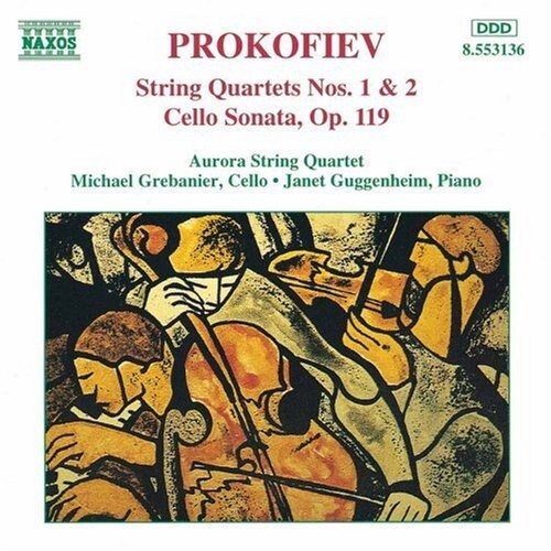 

CD диск Prokofiev / Aurora String Quartet: Strin Quartets 1 & 2 / Cello Sonata