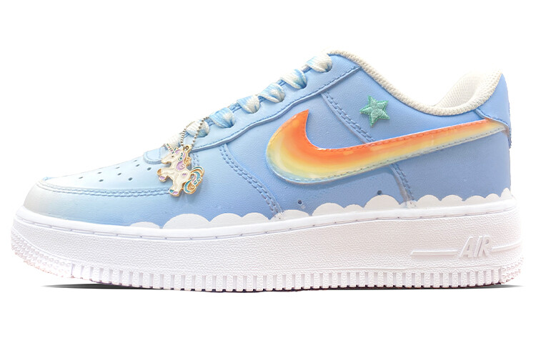 

Кроссовки Nike Air Force 1 Skateboard Shoes Men Low-Top Blue