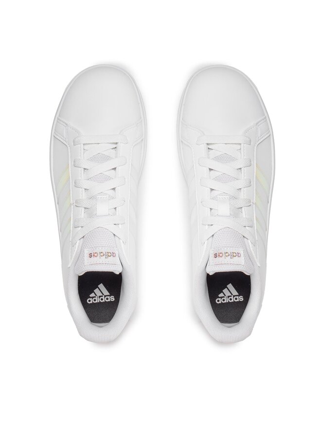 Кроссовки Grand Court Lifestyle Lace Tennis Shoes GY2326 Adidas, белый — фото 4