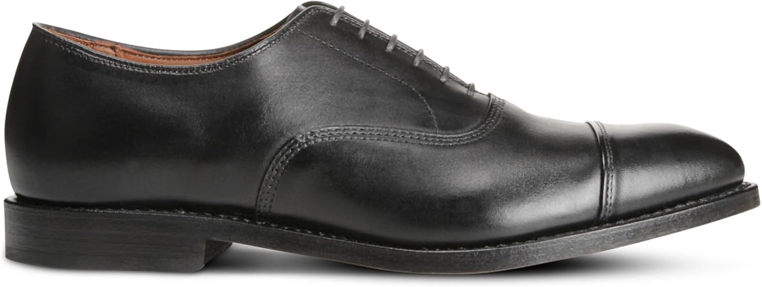 Мужские оксфорды Allen Edmonds Park Avenue с кап-носовой частью и водоотталкивающей обработкой, черный — фото 3