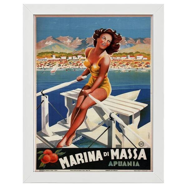 

Рамка для фотографий LegendArte Poster Marina di Massa, белый