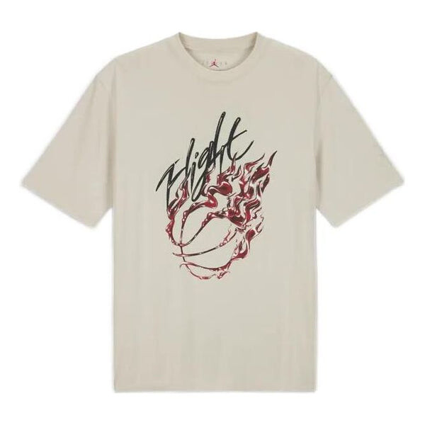 

Футболка Air Jordan Tee x Travis Scott, бежевый