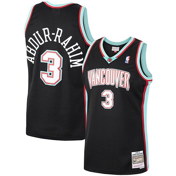 

Футболка мужская Shareef Abdur-Rahim Vancouver Grizzlies 2000/01 Hardwood Classics Swingman черная Mitchell & Ness