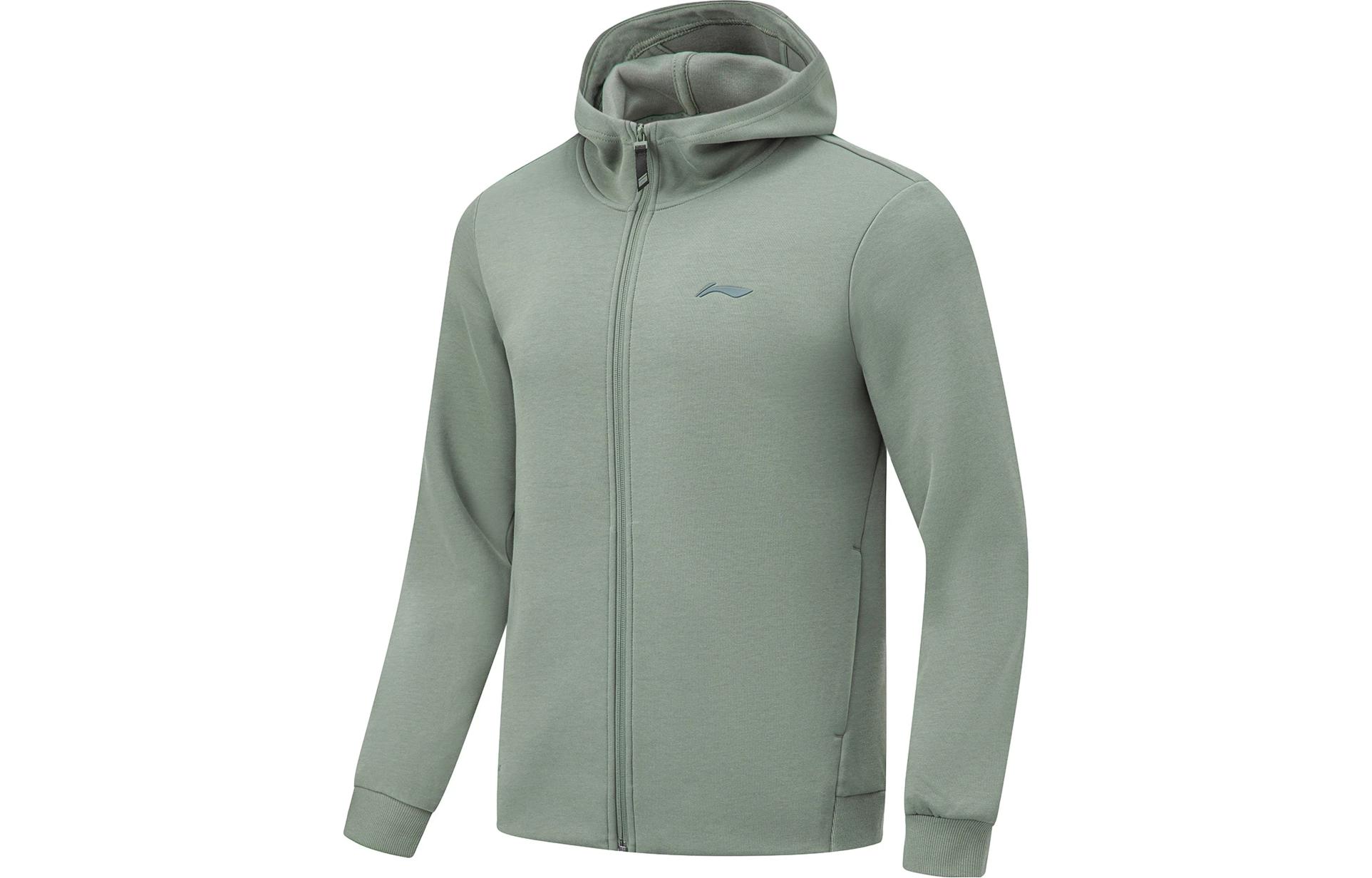 

Толстовка для фитнеса LiNing Men's Gray Green
