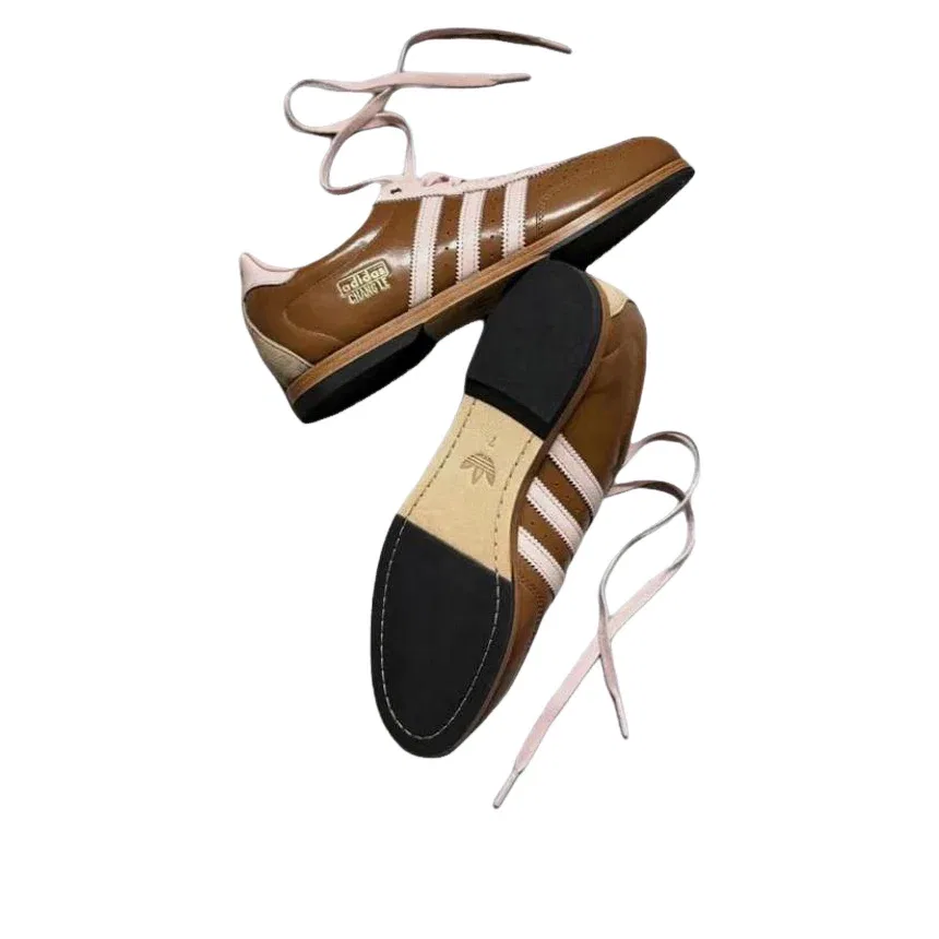 Боулинговые кроссовки Adidas Changle 'Wild Brown' KJ5142, коричневый — фото 4